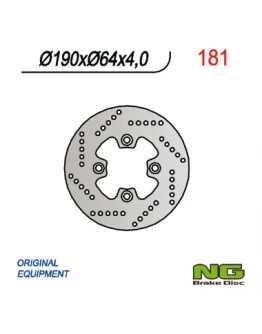 Disc frana spate NG - SUZUKI KATANA 50 '99-'03 (190x64x4)