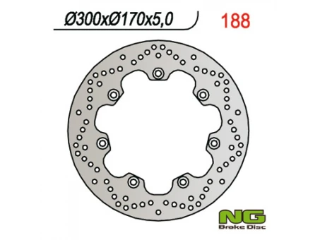 Disc frana fata NG -  KAWASAKI GPZ 1100/VN 1500 (300x170x5) | NG188
