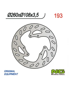 Disc frana fata NG -  DERBI 50/125, GAS GAS 125-450 (260x108x3,5)