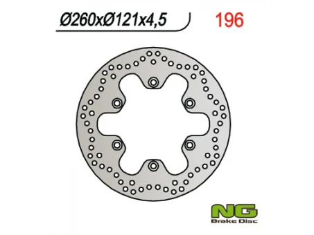 Disc frana fata NG -  SUZUKI AN 250/400 (98-02) (260x121x4,5) | NG196