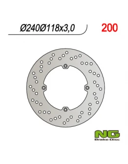 Disc frana fata NG -  HONDA XL 600R (83-87), CR 125 (85-88), CR 500 (88) (240x118x3)