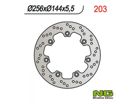 Disc frana fata NG -  HONDA XL 600 RM/LM (85-88) (256x144x5,5) | NG203