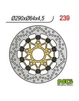 Disc frana fata NG -  SUZUKI GSX600/750F, GSF600 '95-'04, SV650 '99-'02 (290x64x4,5) flotant
