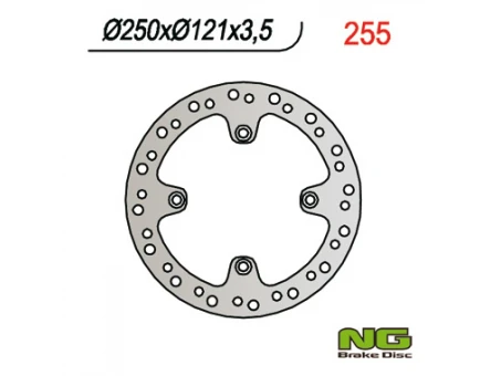 Disc frana fata NG -  SUZUKI DR 350 (91-99) (250X121X3,5) | NG255