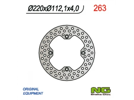 Disc frana spate NG - HUSQVARNA CR/WR/TE/TC (220x112x4) | NG263