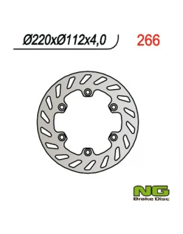 Disc frana spate NG - HUSQVARNA CR/WR 250 (94-99), TE 350 (84-96), TC/TE 610 (91-99) (220X112X4) 6 gauri
