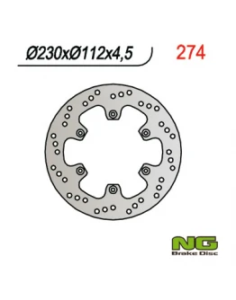 Disc frana fata NG -  APRILIA RX 50, YAMAHA DT 50R 97- (230x112x4,5)