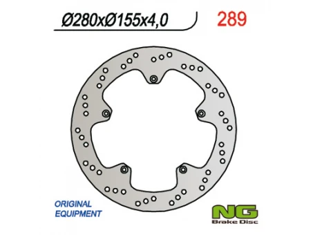 Disc frana fata NG -  APRILIA RS 50, YAMAHA TZR 50 (280x155x4) | NG289