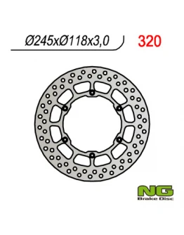 Disc frana fata NG -  YAMAHA YZ/YZF/WRF (245x118x3) (6X6,5MM)