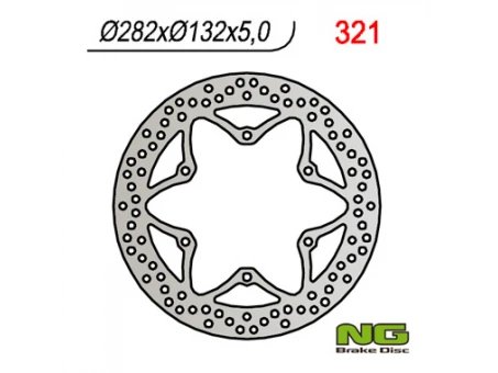 Disc frana fata NG -  YAMAHA XV/XT/FJ/FJ/GTS/ XVS (282X132X5) | NG321
