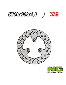 Disc frana fata NG -  MALAGUTI 50 CIAK/F12 (200x58x4)