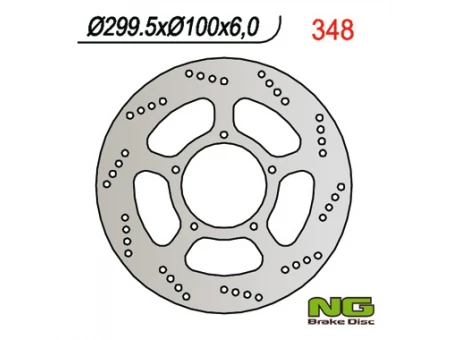 Disc frana fata NG -  SUZUKI VL 1500 LC (299x100x6) (5x8,5mm) | NG348