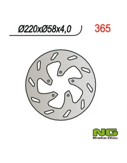 Disc frana fata NG -  BETA / GILERA / PIAGGIO (220X58X4)