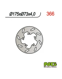 Disc frana fata NG -  GILERA, PIAGGIO (175X73X4) (5X6,5MM)