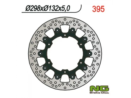 Disc frana fata NG -  YAMAHA XVZ 1300/ XV 1600A WILDSTAR (298X132X5) flotant | NG395