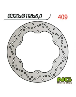 Disc frana fata NG -  YAMAHA XJ 600 92-97, XVZ 1300 96-07, XJ 600 DIVERSION '92-'97 (320X198MM) (320X198X6)