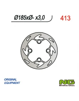 Disc frana fata NG -  GAS GAS 125/200/250 TXT (185x-x3)