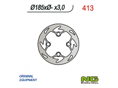 Disc frana fata NG -  GAS GAS 125/200/250 TXT (185x-x3) | NG413