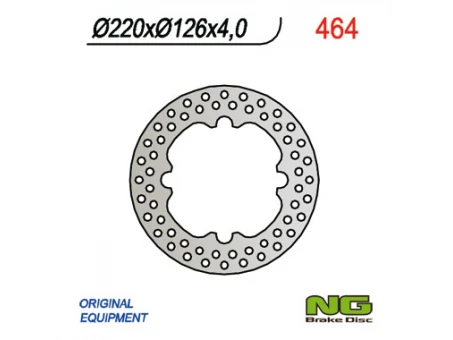 Disc frana spate NG - HUSQVARNA TE/TC 99-12 (220X126X4) | NG464
