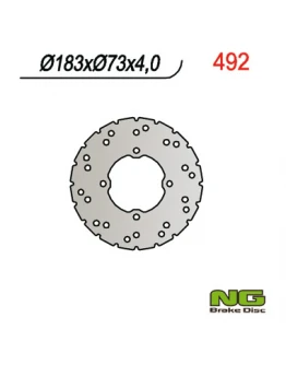 Disc frana fata NG -  POLARIS SCRAMBLER 400/500 (183X73X4)