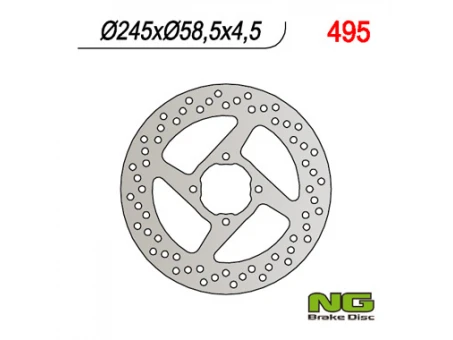 Disc frana spate NG - YAMAHA YFM 350 WARRIOR 00-03 (245x58,5x4,5) | NG495