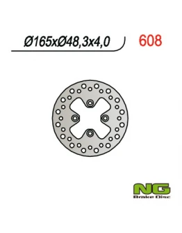 Disc frana fata NG -  CAN-AM / BOMBARDIER DS 650 (00-06) (165X48X4)