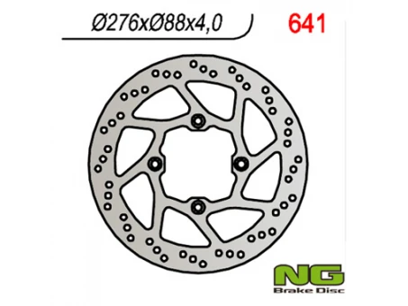 Disc frana fata NG -  HONDA XL 125 V VARADERO 01-13 (276X88X4) (4X10,5MM) | NG641