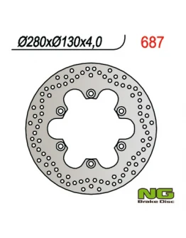 Disc frana fata NG -  KAWASAKI ER 5, GPZ 750/ 900 (280x130x4,5) (6X10,5mm)
