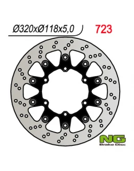 Disc frana fata NG -  SUZUKI, YAMAHA SUPERMOTO (320x118x5)