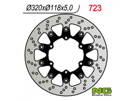 Disc frana fata NG -  SUZUKI, YAMAHA SUPERMOTO (320x118x5) | NG723