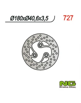 Disc frana fata NG -  SKUTERY (180x40,6x3,5)