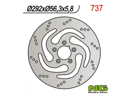 Disc frana spate NG - HARLEY-DAVIDSON,  | NG737