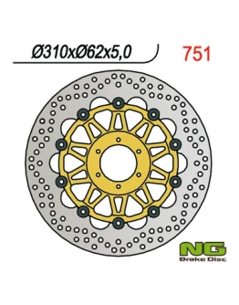 Disc frana fata NG -  HONDA CBR 900 98-99 (310x62x5) (6X6,5MM) flotant