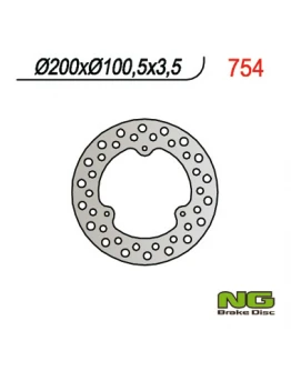 Disc frana fata NG -  SUZUKI RM 80/85 (200x100x3,5)