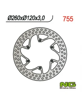 Disc frana fata NG -  HUSQVARNA CR/WR/TE/TC 92-99 (260x120x3)