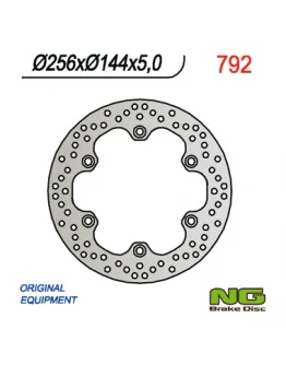 Disc frana spate NG - HONDA XL 1000V 03-11, CBR 1100XX 97-04, X11 00-03, VFR 750F 86-89 (256X144X5 MM) (6X10,5 MM)