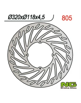 Disc frana fata NG -  HONDA XR 400/600/650 (320X118X3) OVERSIZE