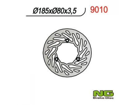 Disc frana spate NG - RIEJU 50/80/125 (185X80X3,5MM) | NG9010