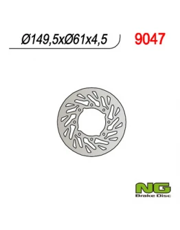 Disc frana NG - POLARIS 400/500 '01-'02 (TURBINA)