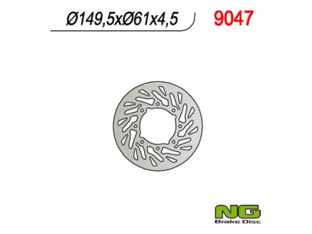 Disc frana NG - POLARIS 400/500 01-02 (TURBINA) | NG9047