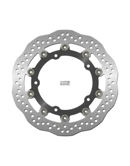Disc frana fata NG -  KAWASAKI Z 650 '17-'22, Z 900 '16-'20 (300X142,2X5,0MM) (5X10,5MM) flotant WAVE (centru aluminiu)