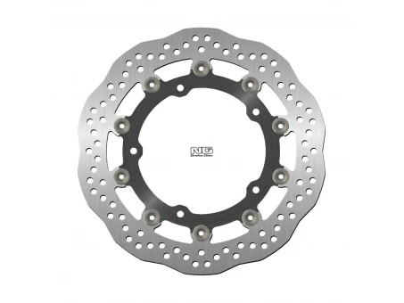 Disc frana fata NG -  KAWASAKI Z 650 17-22, Z 900 16-20 (300X142,2X5,0MM) (5X10,5MM) flotant WAVE (centru aluminiu) | NG1623XG