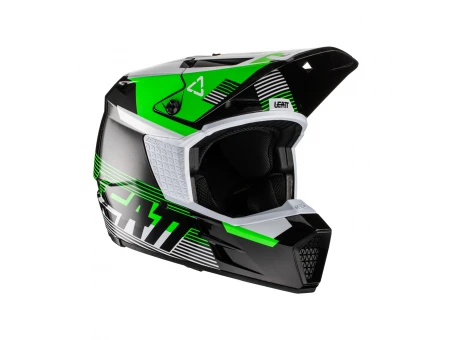 Casca Offroad Moto Leatt 3.5 V22 - Negru/Verde