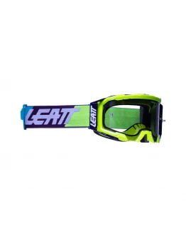 Ochelari Leatt Velocity 5.5 Neon Yellow Light Grey 58% - Albastru/Negru/Galben fluo
