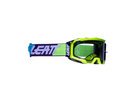 Ochelari Leatt Velocity 5.5 Neon Yellow Light Grey 58% - Albastru/Negru/Galben fluo