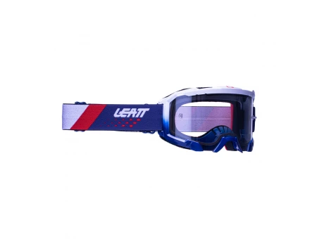 Ochelari Leatt Velocity 4.5 Iriz Royal Silver 50%  - Albastru/Alb/Rosu