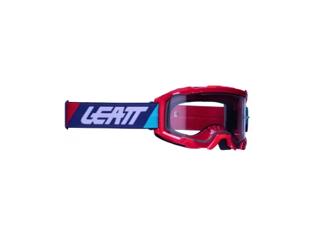 Ochelari Leatt Velocity 4.5 Red Clear 83% - Rosu/Albastru
