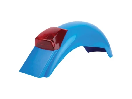 Aripa spate POLISPORT - cu lampa stop "PRESTON PETTY" MX VINTEGE - Albastru