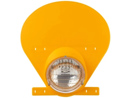 Far vintage moto "PRESTON PETTY" halogen POLISPORT- Galben | 8667500001