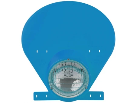 Far vintage moto "PRESTON PETTY" halogen POLISPORT- Albastru | 8667500002